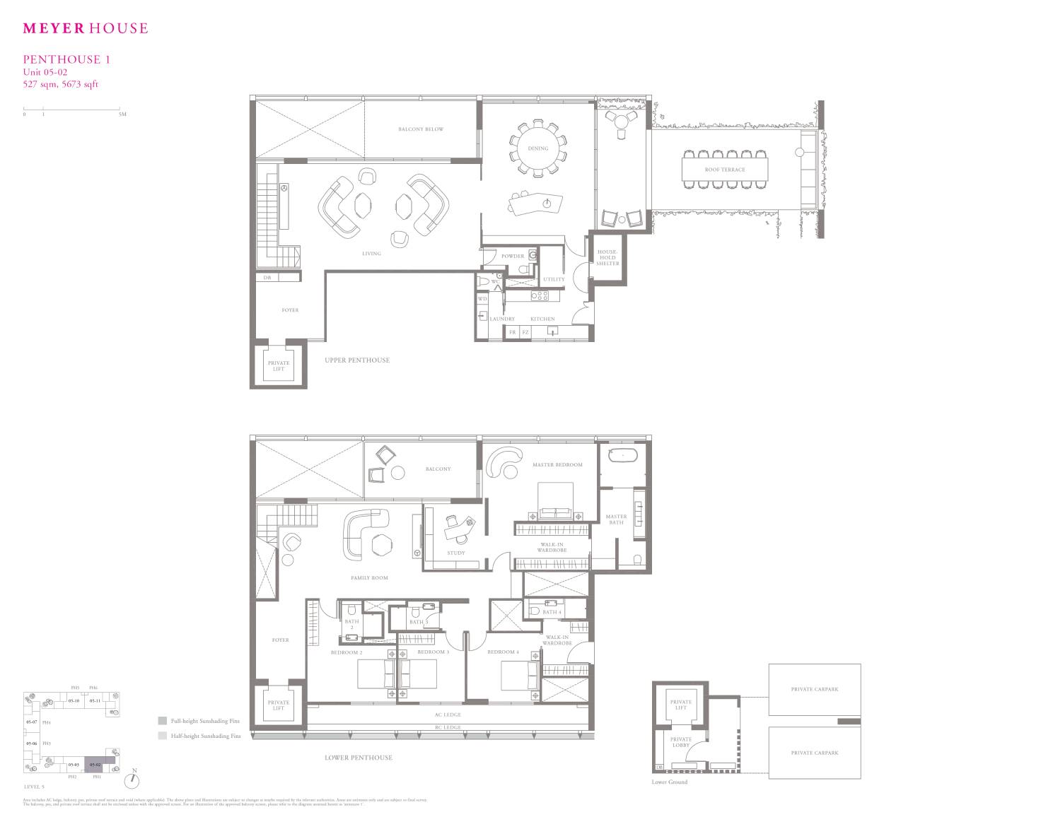 MeyerHouse 1 Bedroom Floor Plan 1